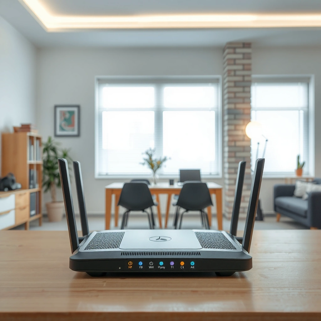 Illustration showing the typical lifespan of WiFi routers and factors affecting it.