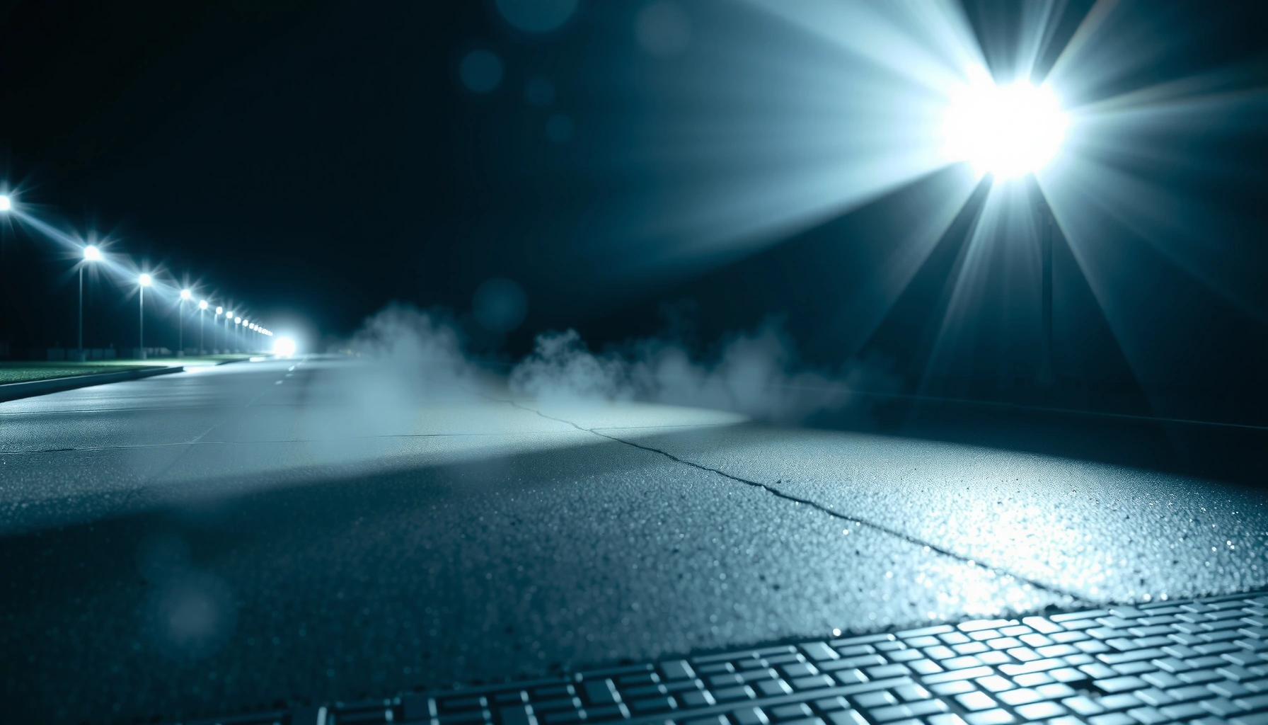 An illustration showing the brightness of 18000 lumens in various real-life scenarios.