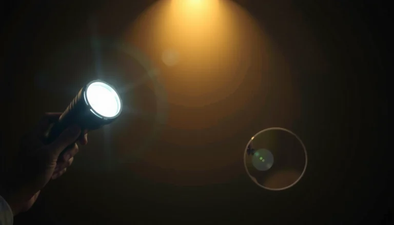 Comparison of lighting brightness levels, highlighting 5600 lumens in real-world scenarios.