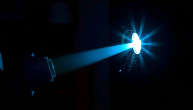 An illustration explaining the brightness of 9600 lumens in real-world scenarios