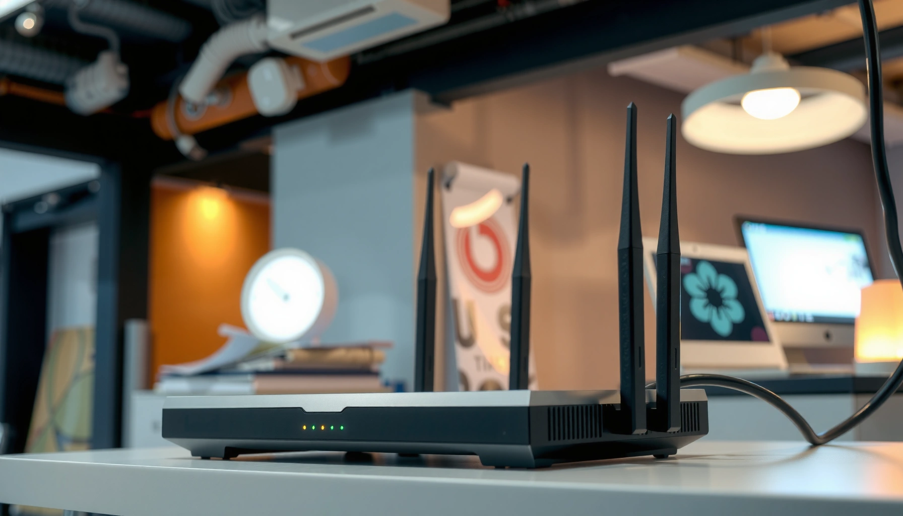 Illustration of an access point with definition, purpose, and functionality explained.