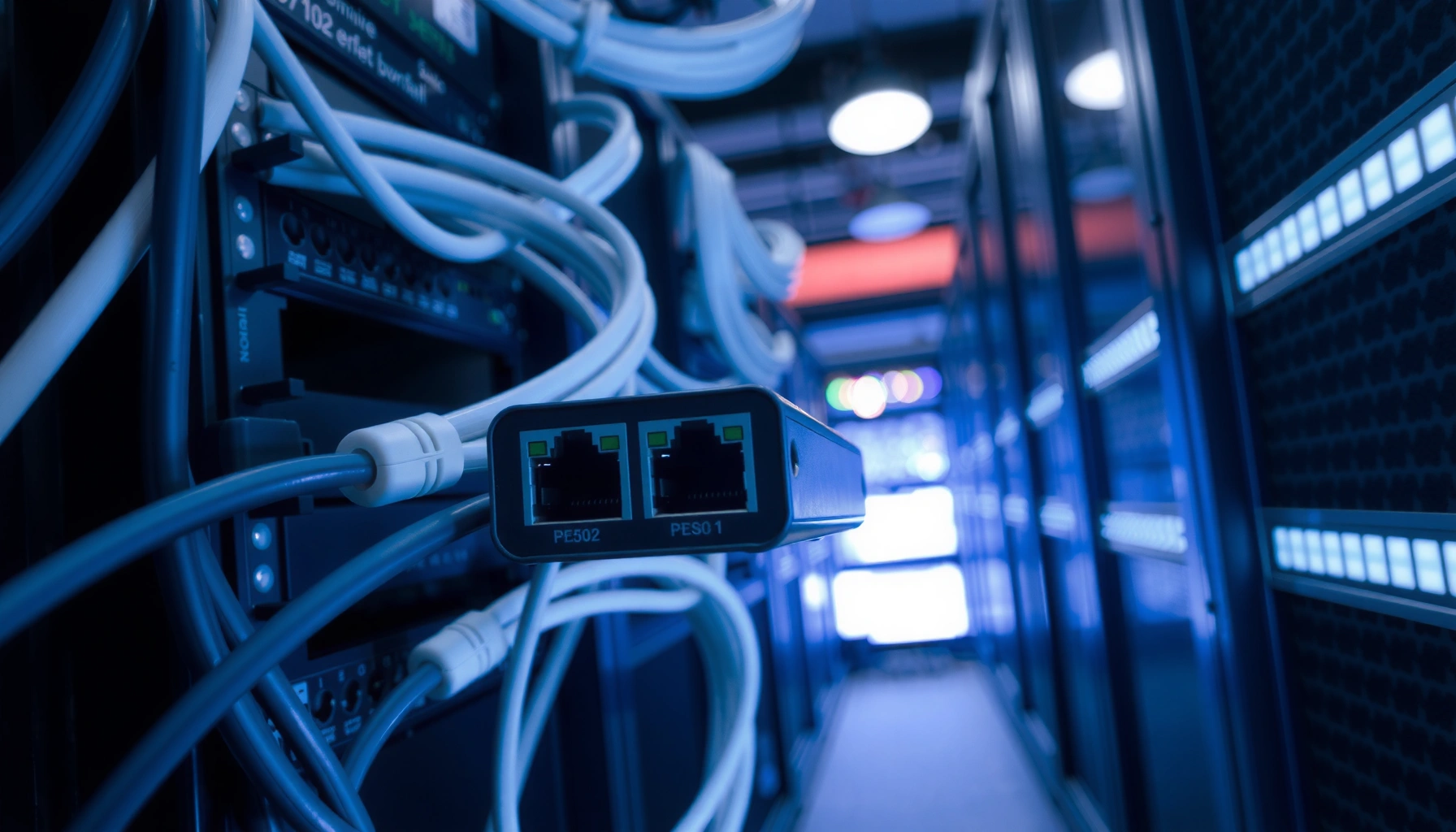 Illustration explaining the concept of a bridge in computer networking.