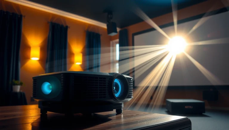 An illustration explaining how digital movie projectors work, showcasing key components and technology.