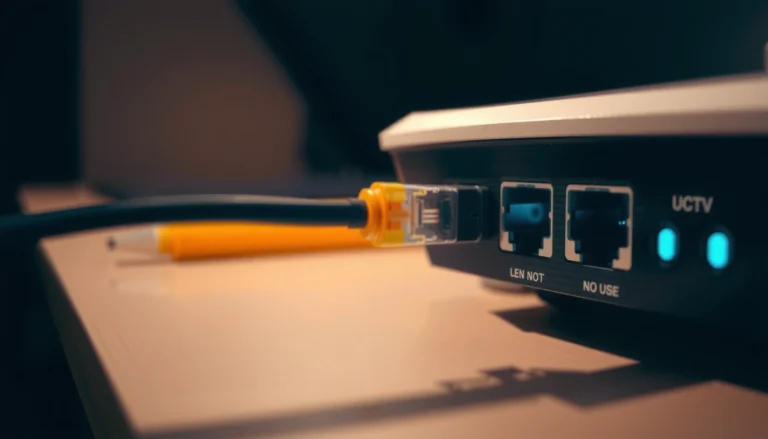 Illustration explaining Ethernet technology and how it works in networking.