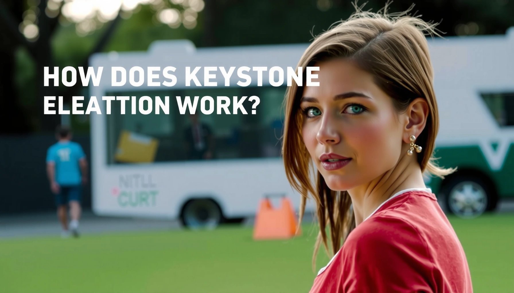 Illustration explaining how keystone correction works in projectors and displays.