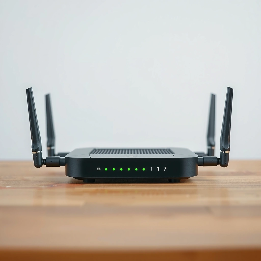 Illustration explaining what a mesh router is and how it works in a Wi-Fi network