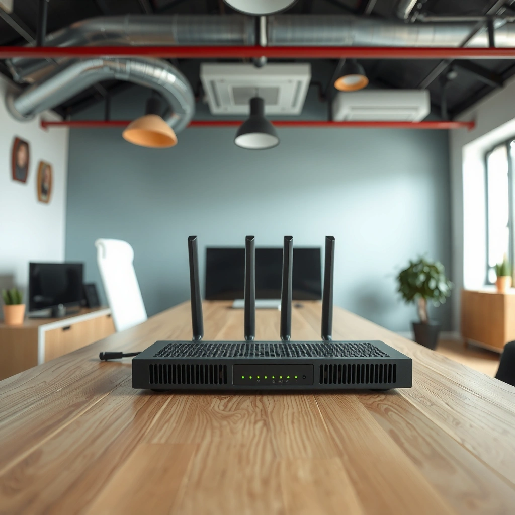 Illustration showing how a modem connects to the internet and devices, highlighting its role in networking.