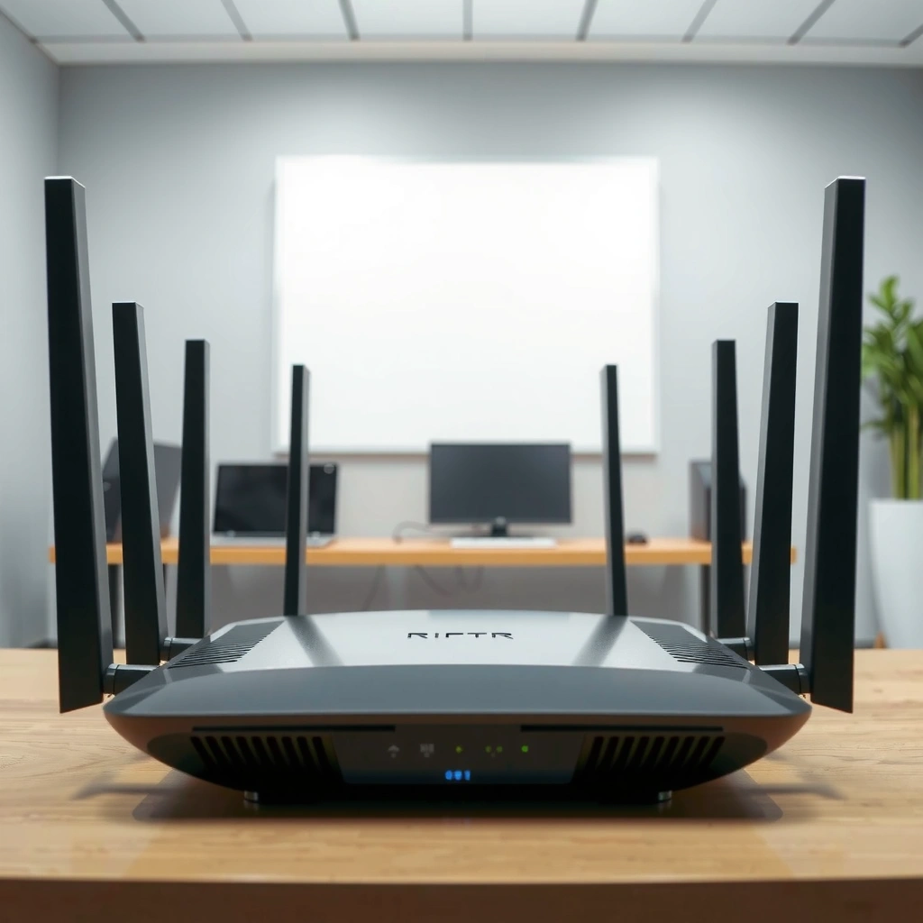 Illustration showing the functions of a modem in internet connectivity and data transfer.