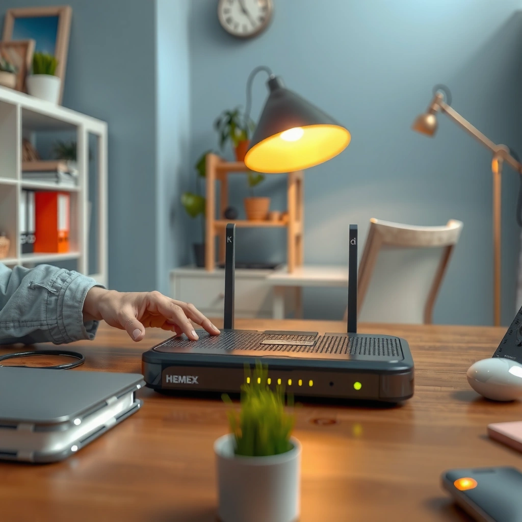 Illustration explaining what a modem does in internet connectivity