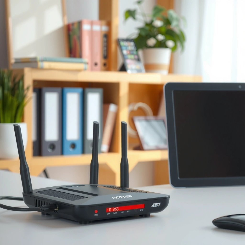 Diagram explaining what a modem does in internet connectivity