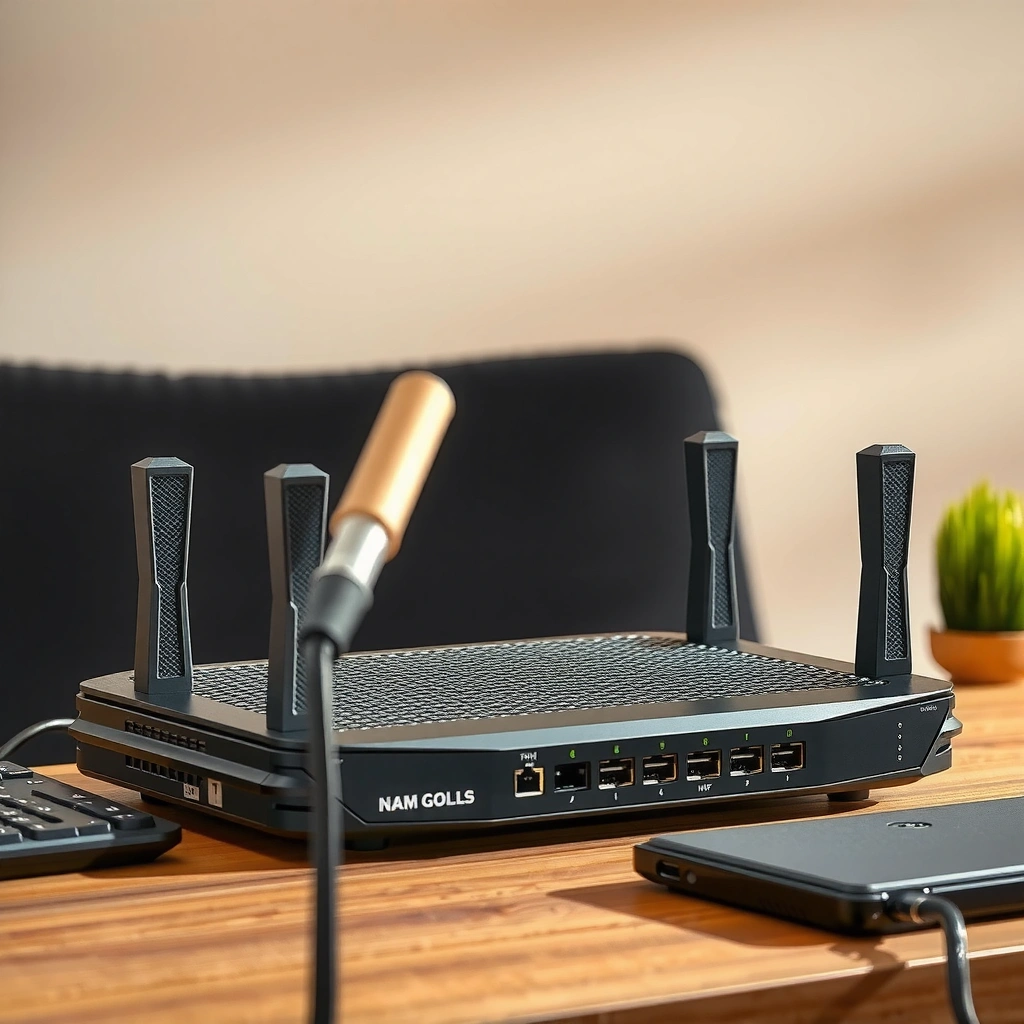 An illustration explaining what a modem is and its function in internet connectivity.