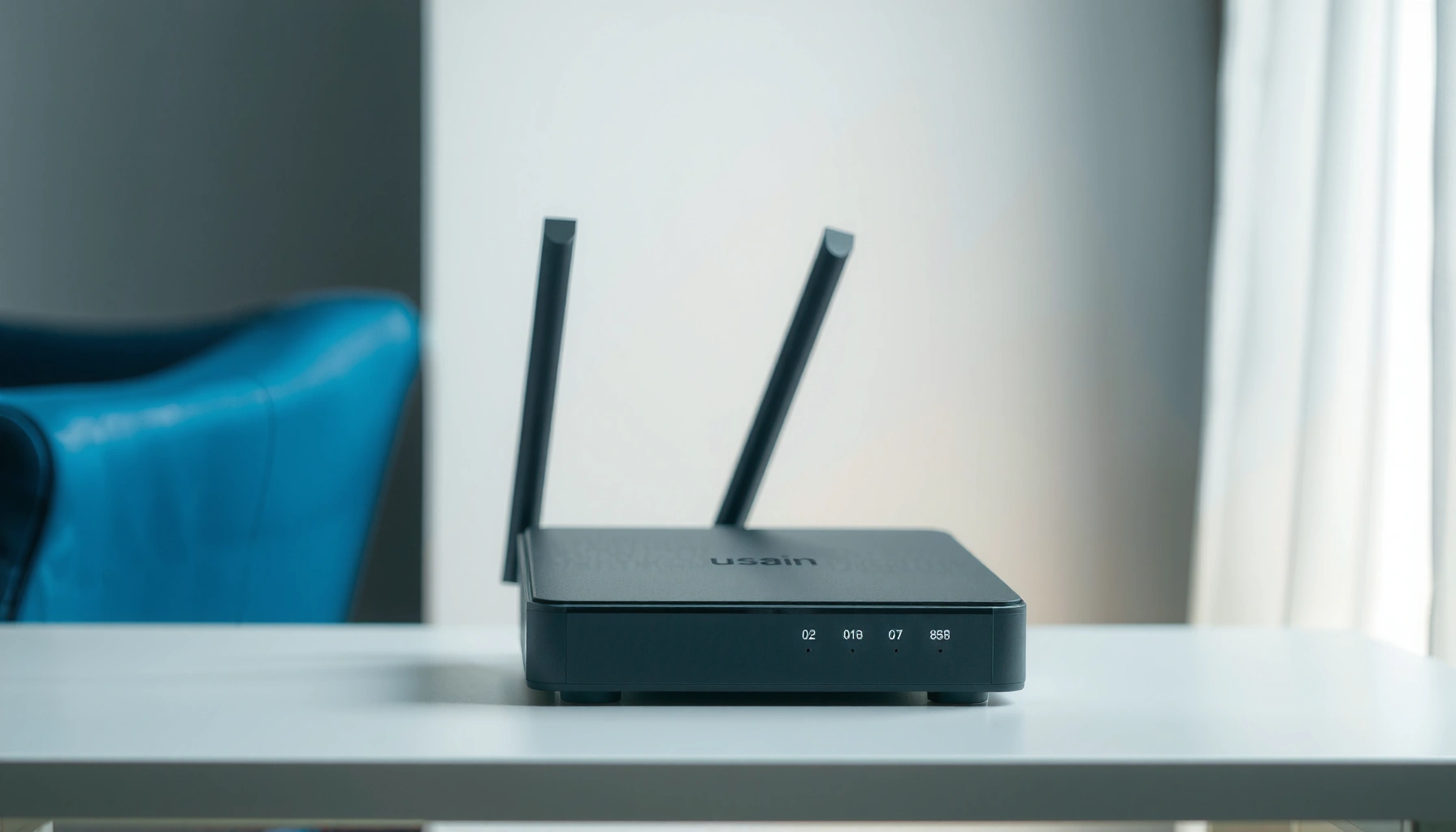 Illustration explaining the differences between a modem and a router in networking.