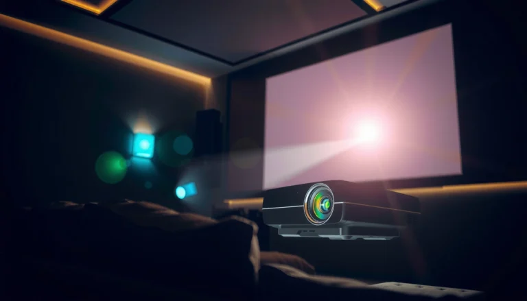 A visual representation of projector brightness, discussing lumens and projector quality.
