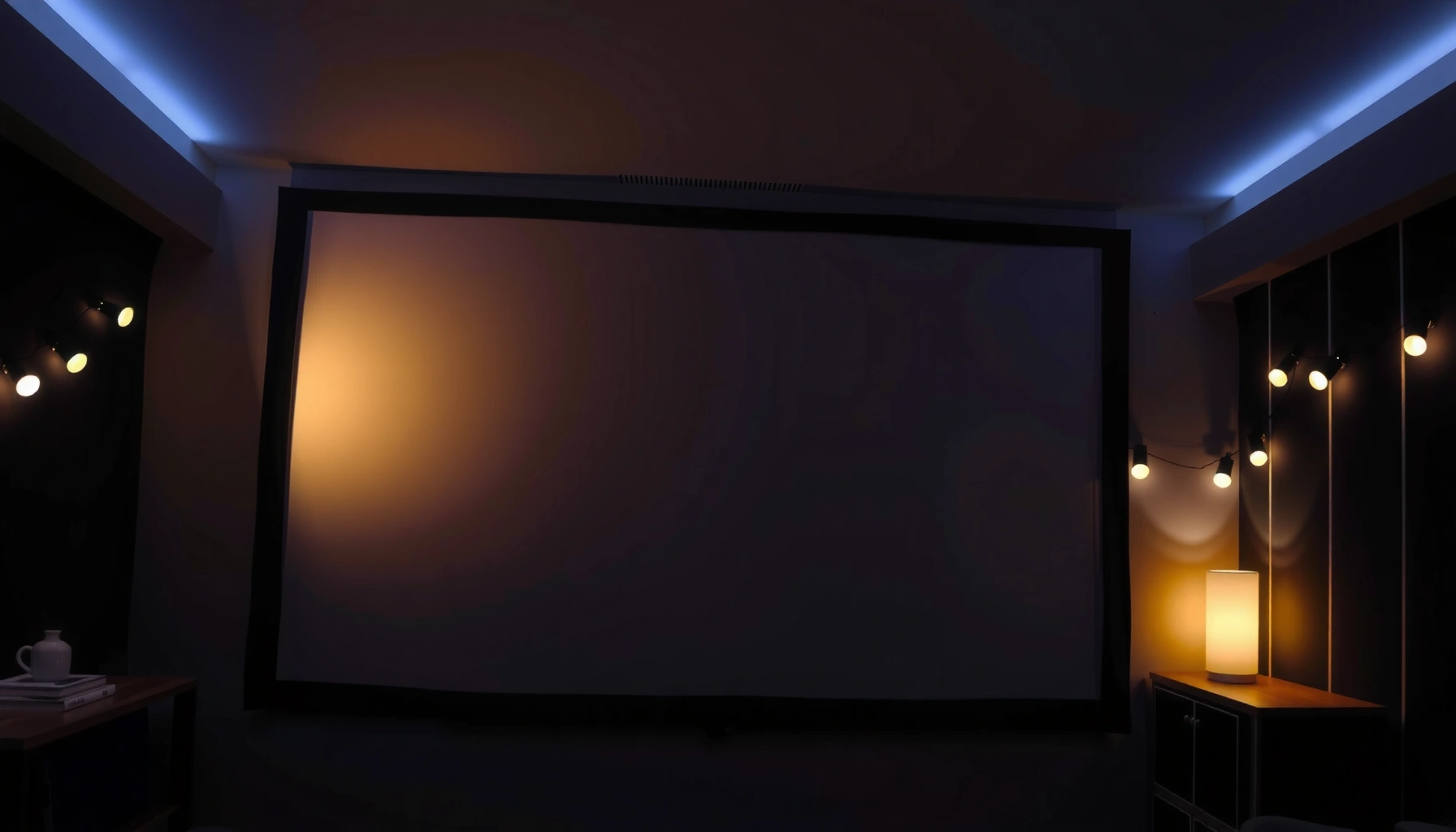 Illustration showing how a projector screen works and its key types for better viewing experiences.