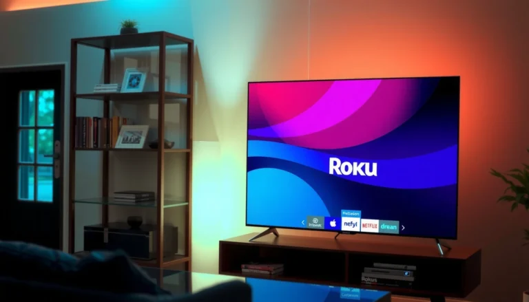 Illustration explaining what Roku is on a Smart TV, highlighting its features and benefits.