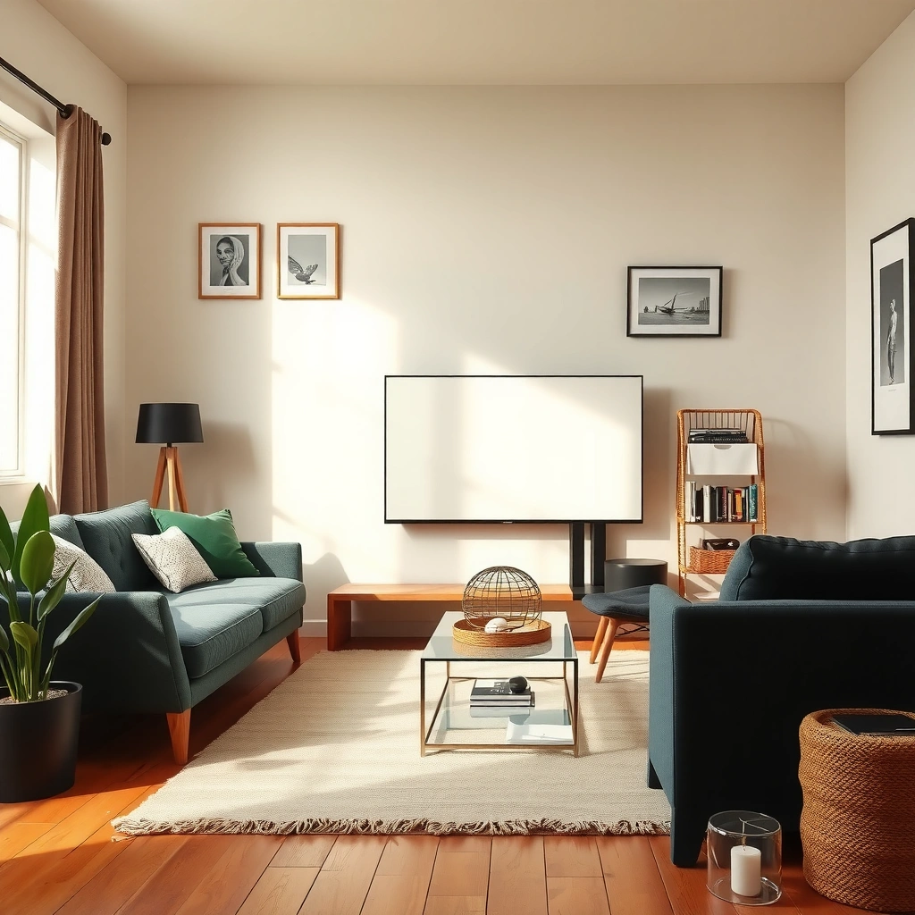 Illustration explaining what a Smart TV typically includes, such as internet connectivity and apps.
