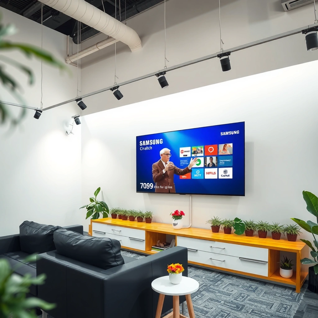 Explanation of what 'Smart TV' means on Samsung TVs, highlighting key features and capabilities.