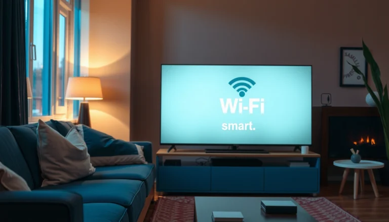 Explaining what 'smart' means on a TV, showcasing features and functionalities of smart televisions.