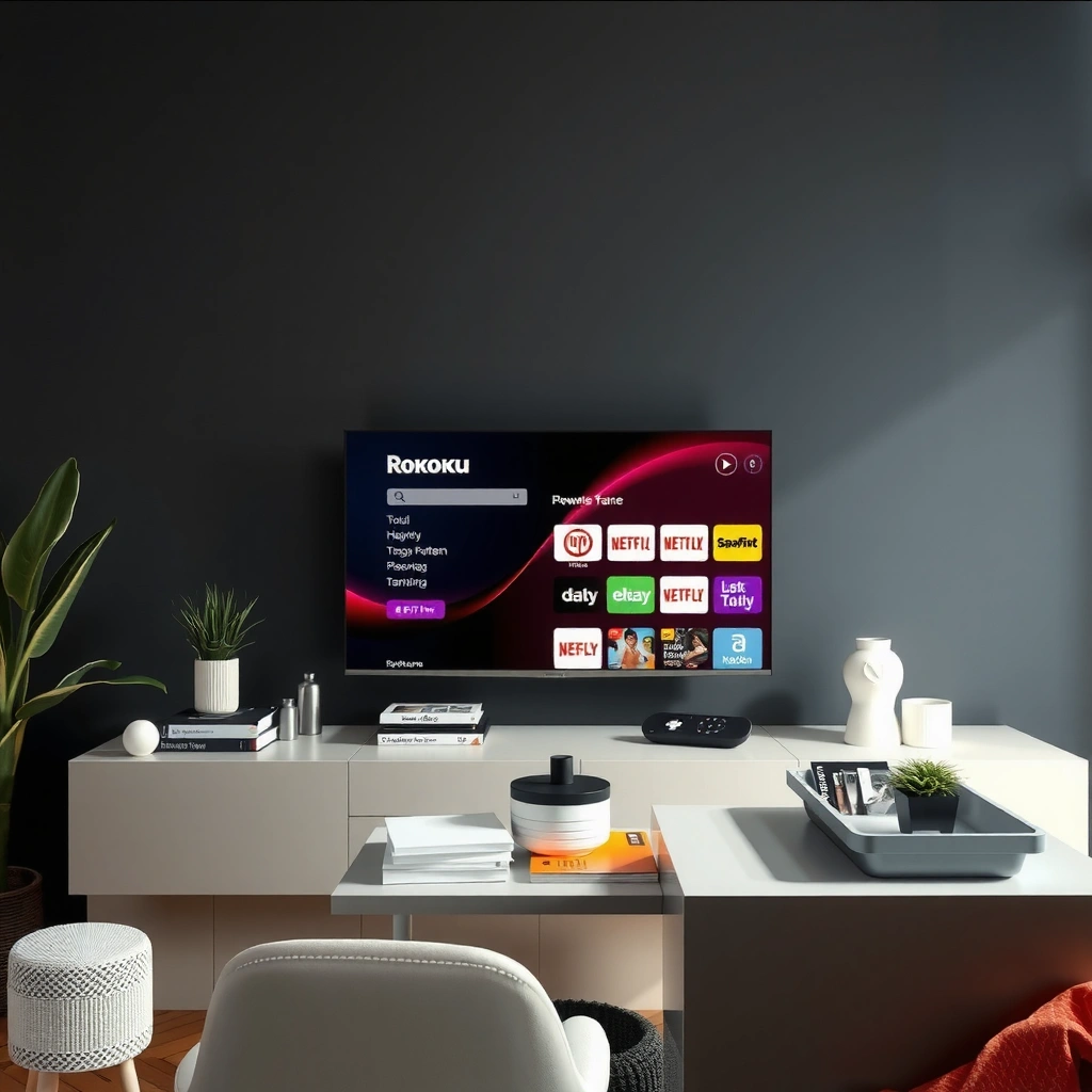 Infographic explaining what a Smart TV means for Roku users and their streaming experience.