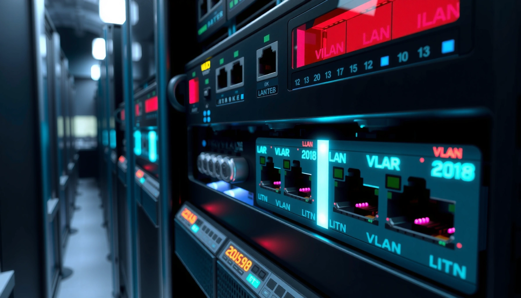Illustration explaining VLANs, their definition, purpose, and key benefits in networking.