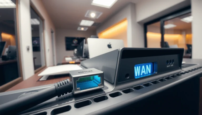 Diagram explaining WAN port meaning, use, and functionality in networking.