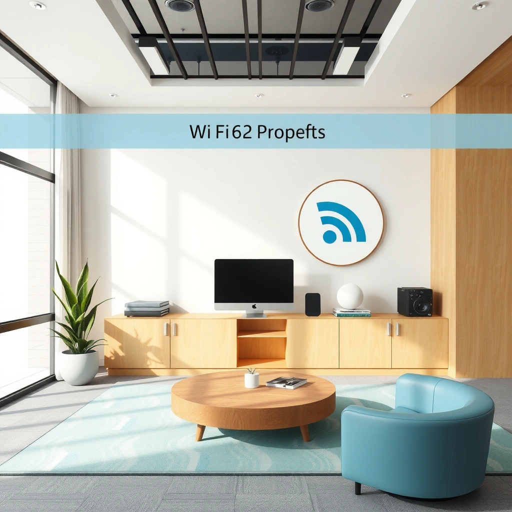 Illustration explaining what WiFi 6E means and its key features