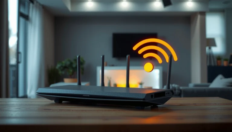 Illustration explaining what a WiFi mesh system is and how it works.