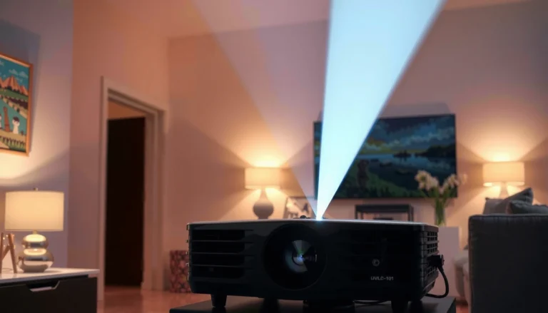 Step-by-step guide on how WiFi projectors work, showcasing their components and functionality.