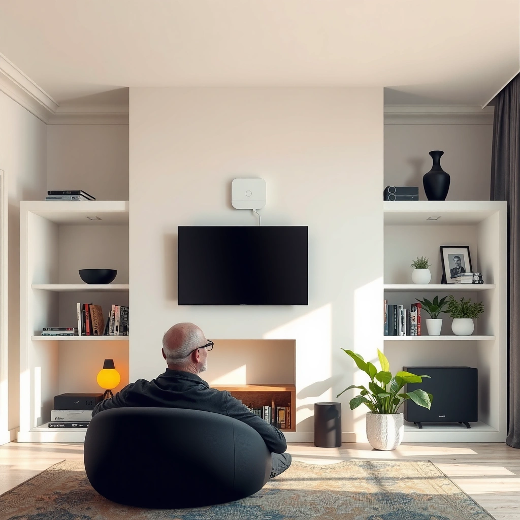 Diagram showing how WiFi repeaters extend wireless signal coverage in a home network
