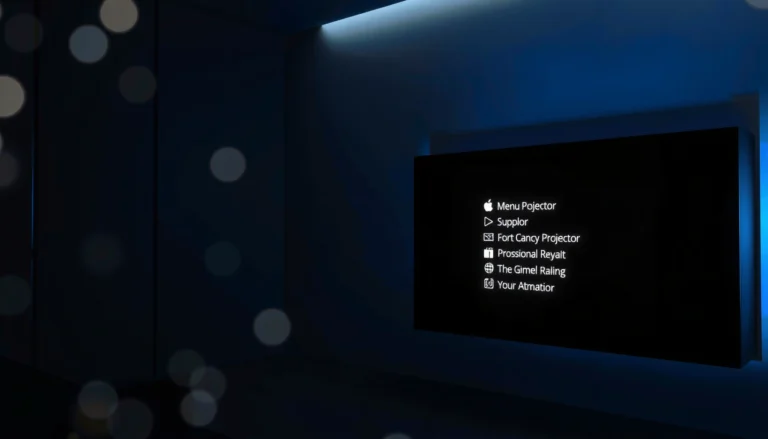 Step-by-step guide on how to update projector software for optimal performance.