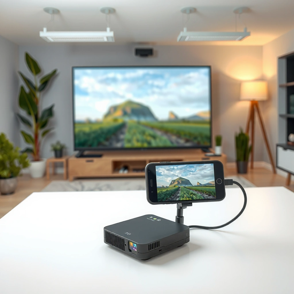 USB Video Support - how to connect phone to projector using usb without hdmi