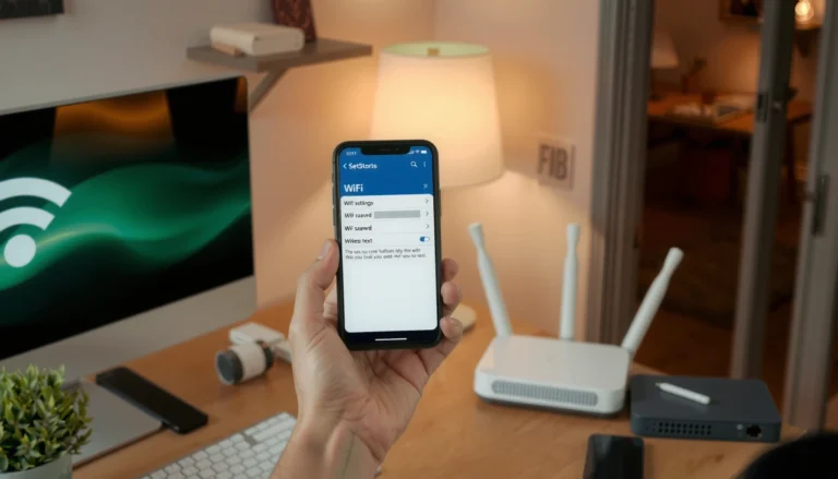 Illustration showing how to view WiFi password using various simple methods.
