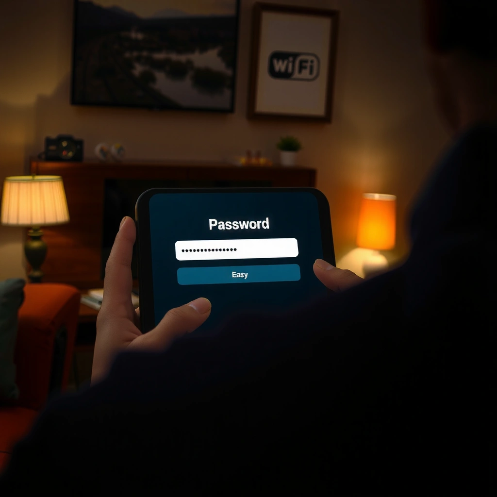 Screenshot showing how to view WiFi password on Windows operating system.
