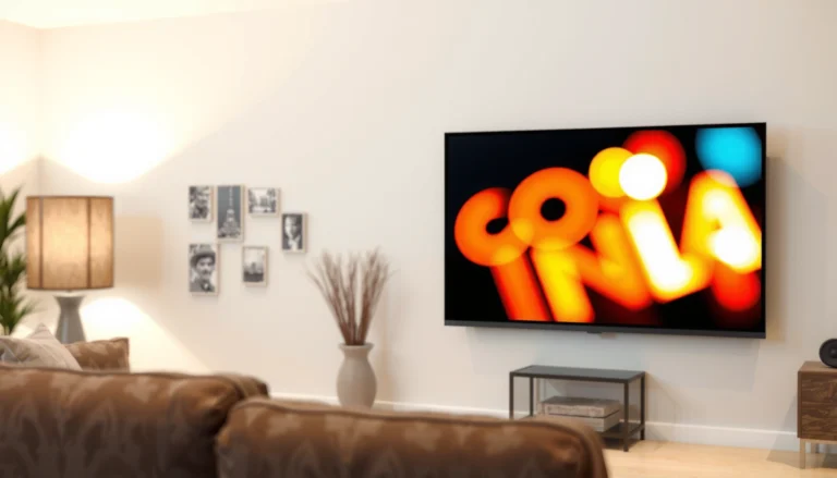 Vizio V Series Smart TV displaying vibrant colors and features for streaming.