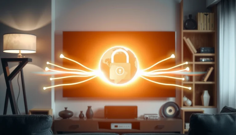 A person setting up a VPN on a Smart TV, illustrating the process of using VPNs for streaming.