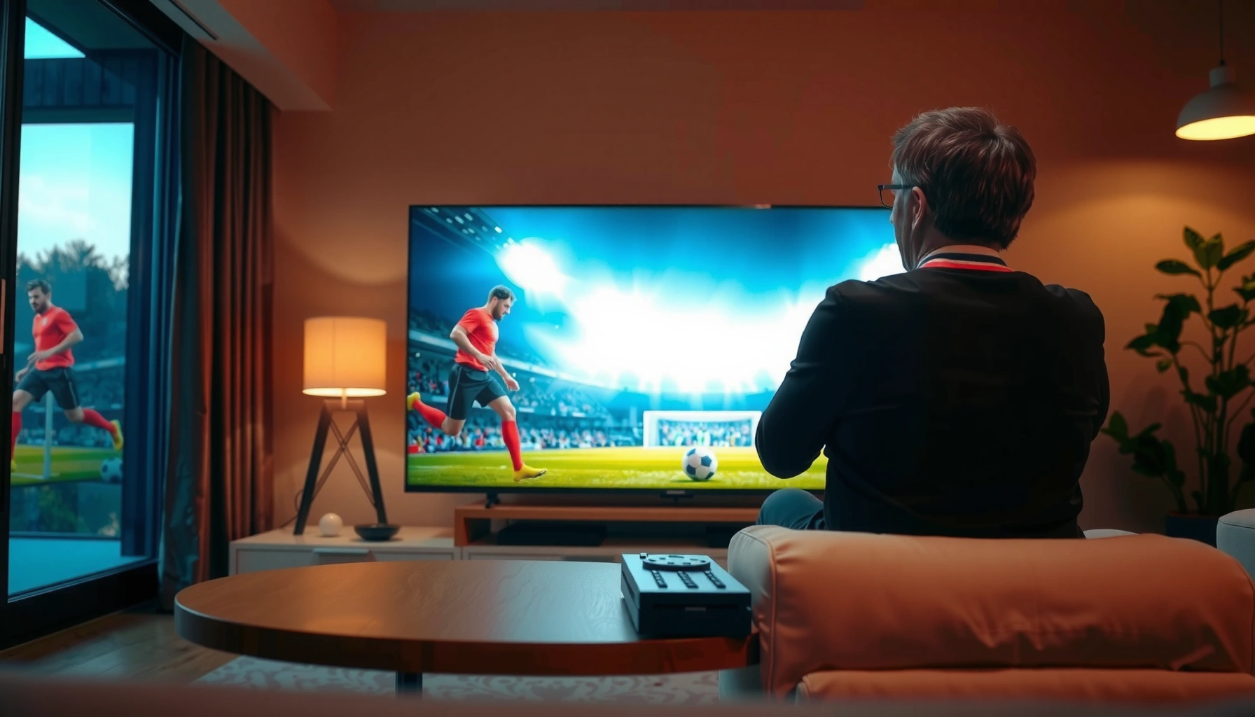 Guide on how to watch football on a smart TV with simple setup instructions.