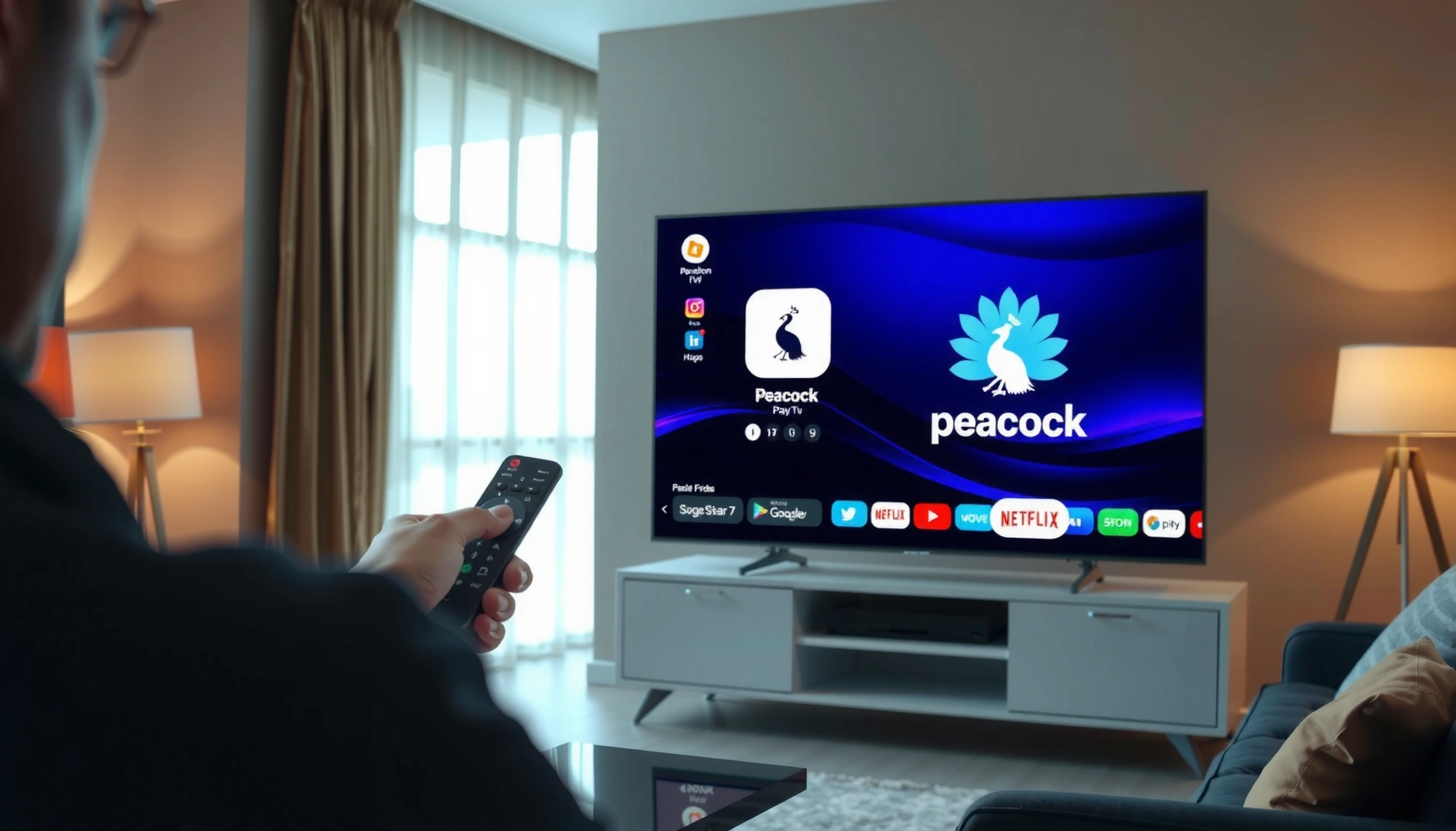 Guide on how to watch Peacock on a Smart TV with setup tips and fixes.