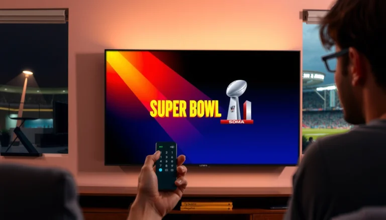 Step-by-step guide on how to watch the Super Bowl on a Smart TV with easy setup instructions.