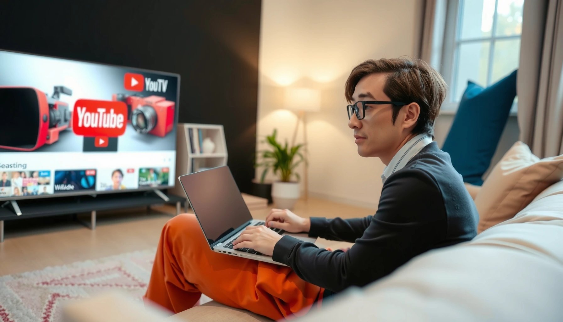 A guide on watching YouTube TV without a smart TV, featuring various streaming devices.
