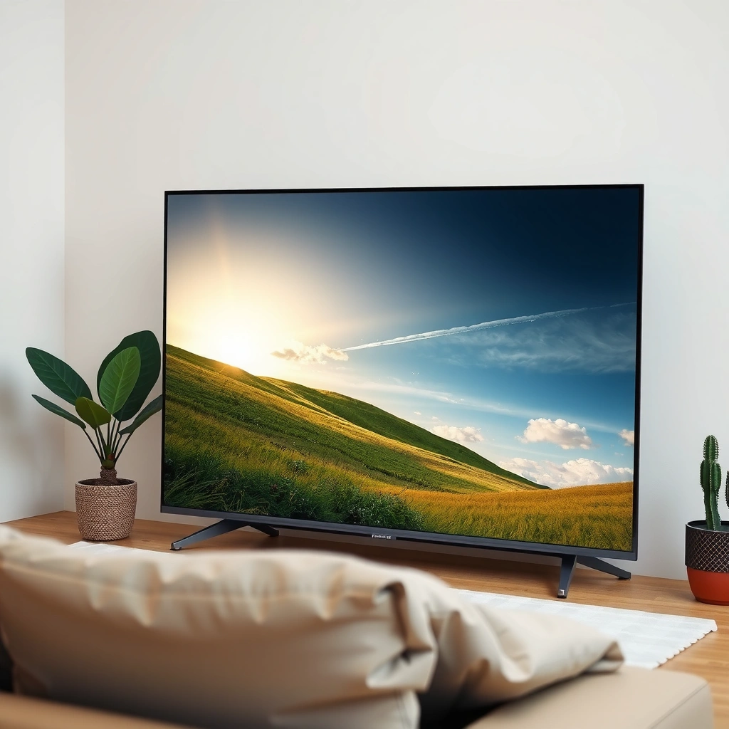 An overview of a smart TV showcasing its features and capabilities.