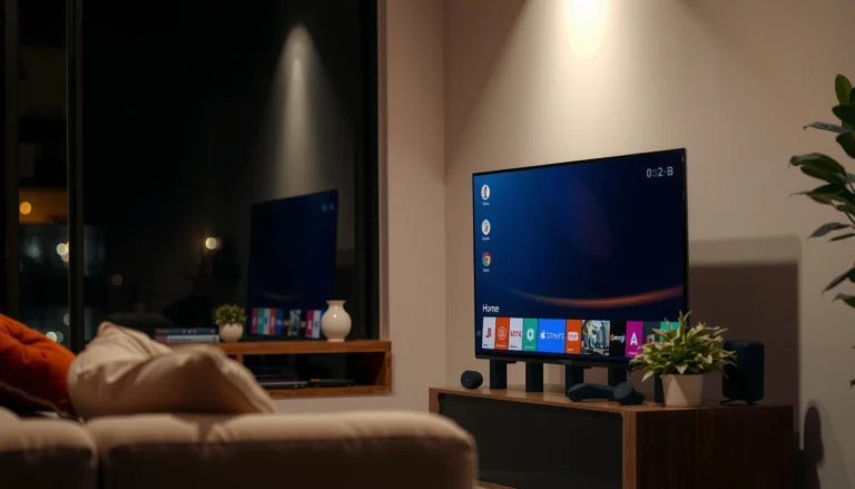An infographic explaining what a Smart TV is and its key features.