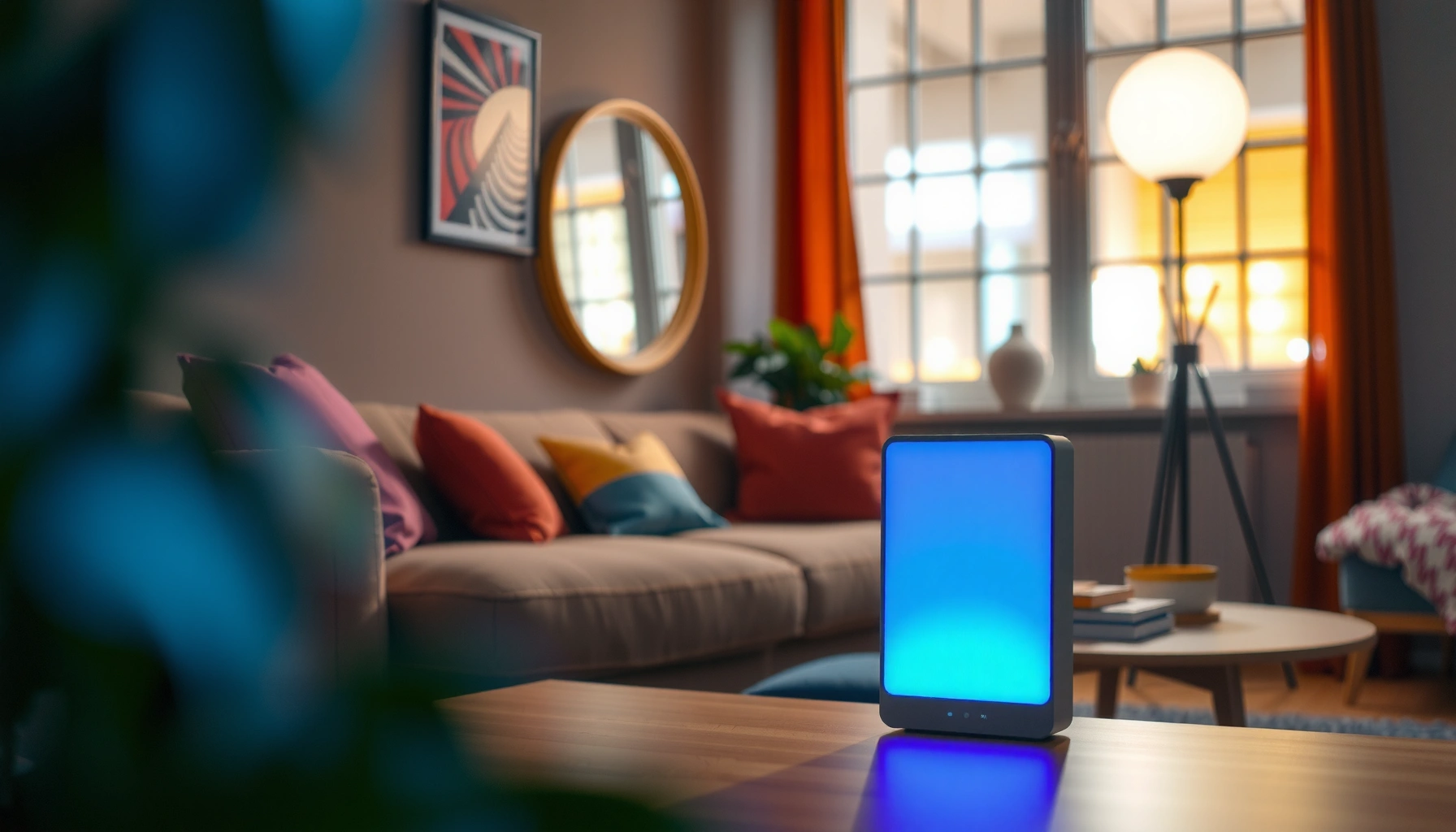 Overview of eero Plus features and functionality in a home network setup.