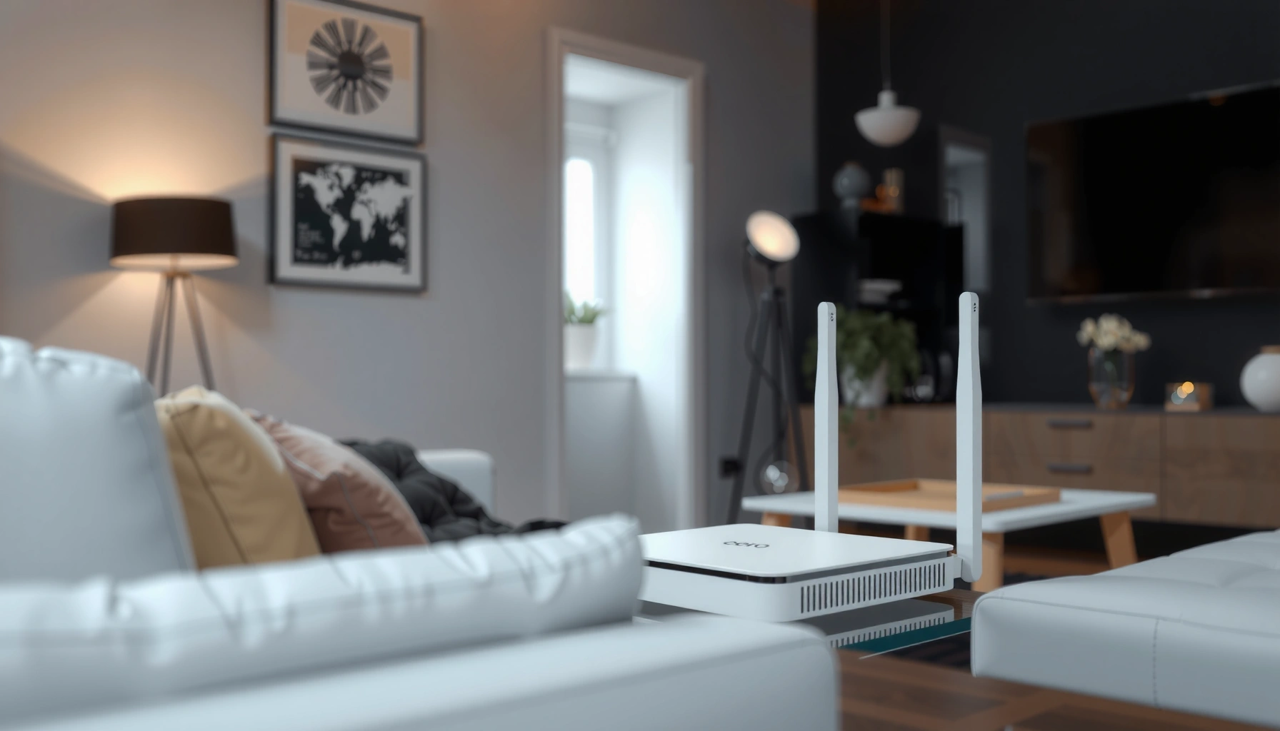 Illustration explaining eero Wi-Fi technology and its features for better connectivity.