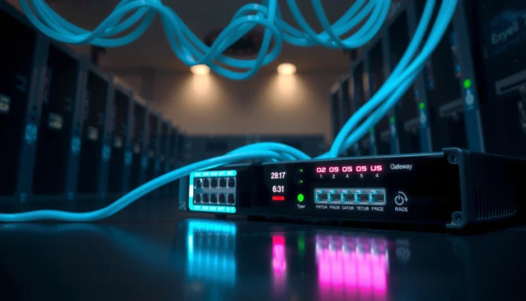 Illustration explaining the concept of a gateway, its definition, types, and functionality in networking.