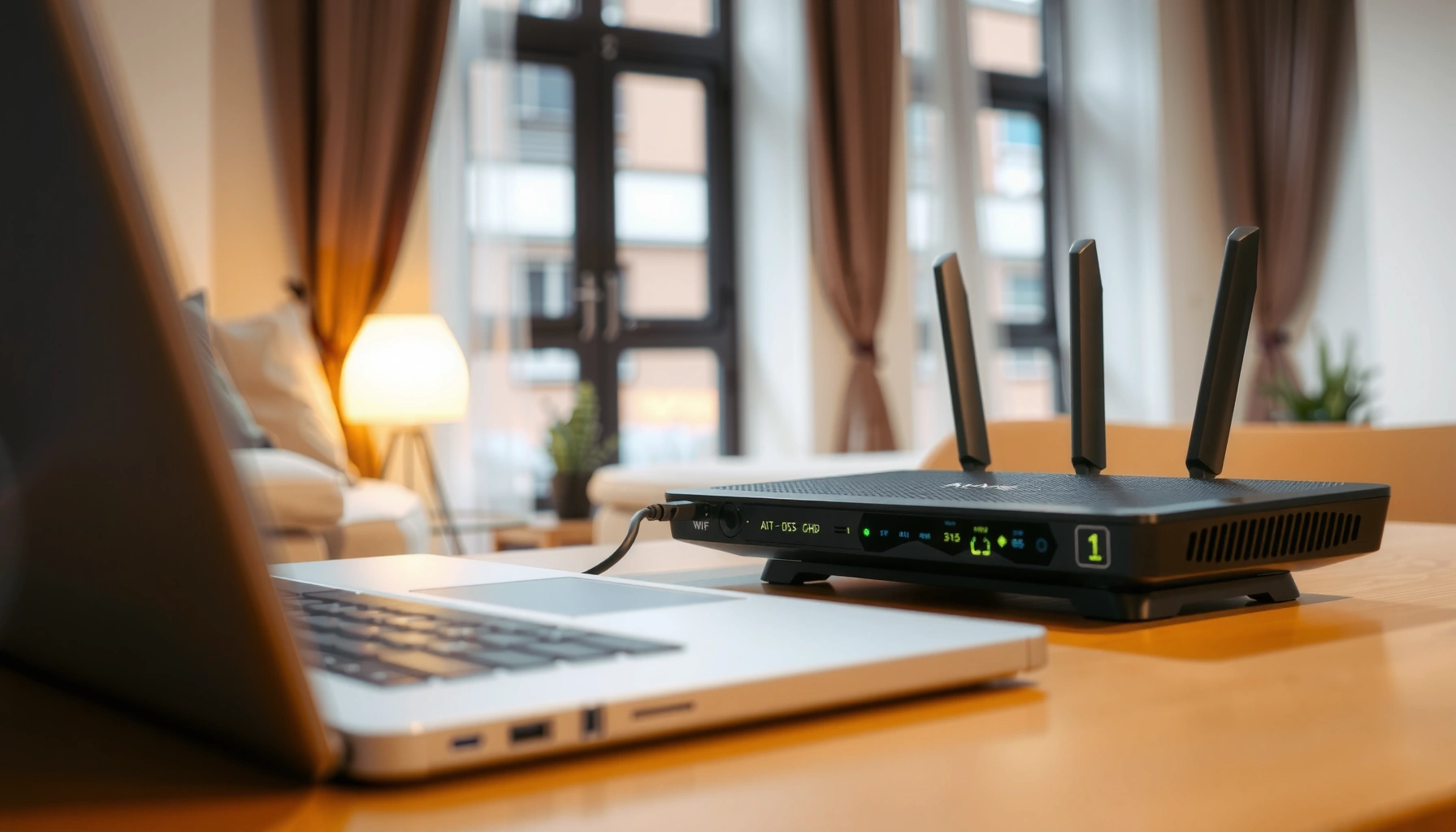 Illustration of router functions and core features for network connectivity and performance.