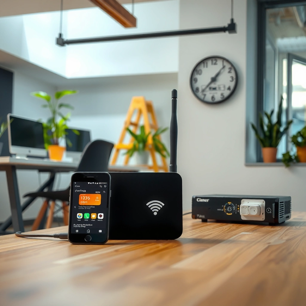 Diagram showing how WiFi boosters enhance signal range and coverage in homes and offices.