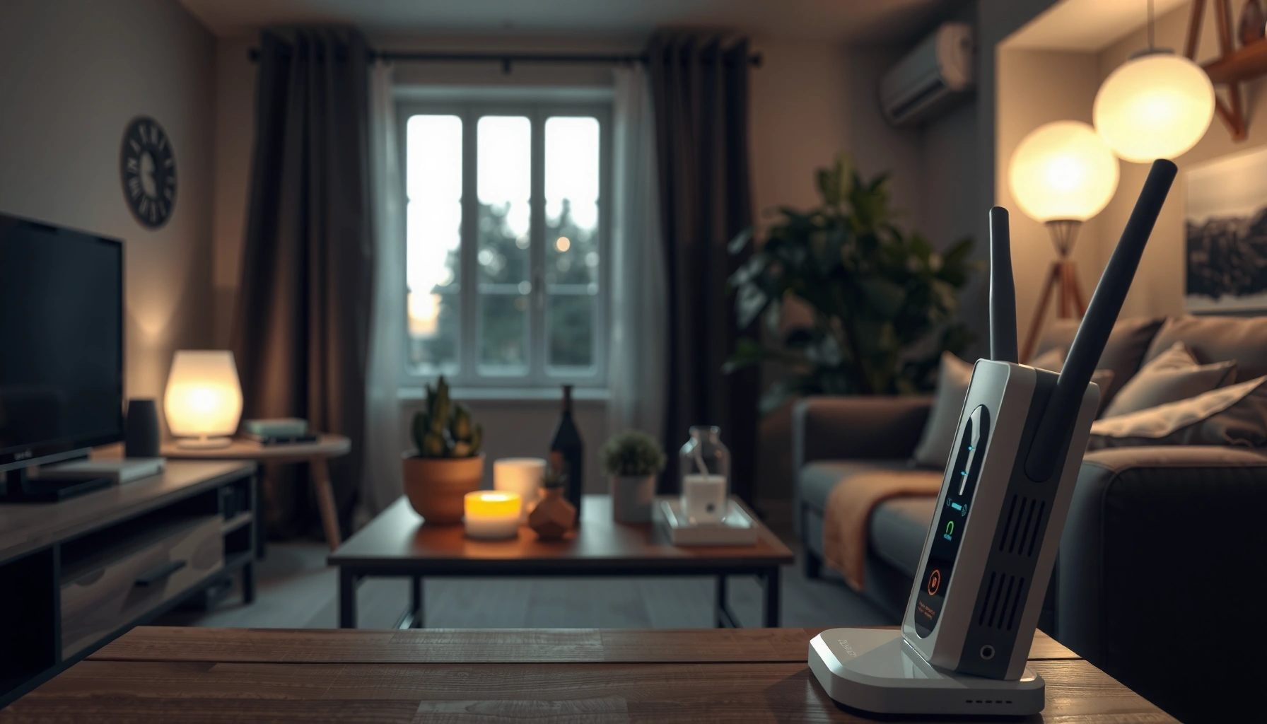 Diagram showing how WiFi extenders boost signal coverage in homes and offices.