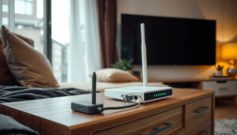 Illustration of a WiFi router showing its key functions and components for better internet connectivity.