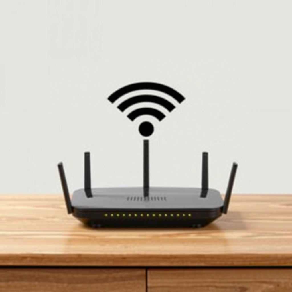 Checklist of items needed for WiFi router installation, including cables and tools.
