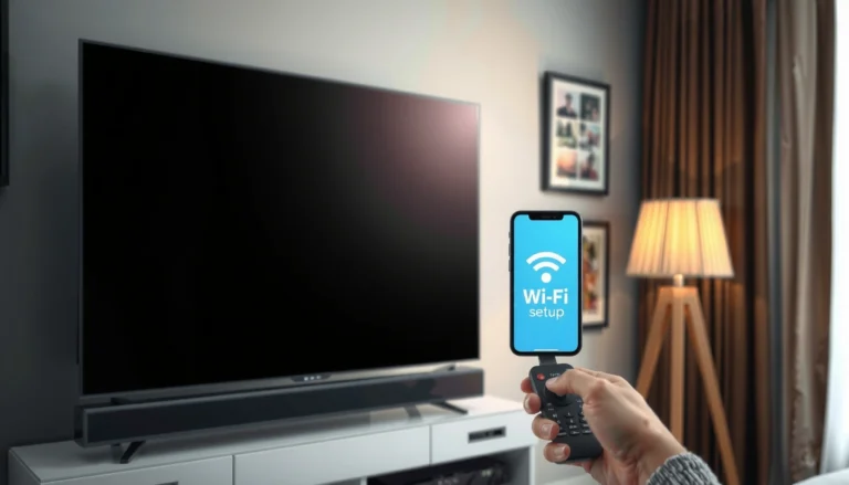 Step-by-step guide for connecting WiFi to a Smart TV for seamless streaming.
